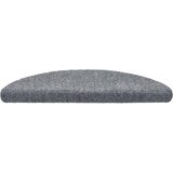  Prostirke za stepenice, samoljepljive, 15 kom, 56x17x3 cm, svijetlo sive, poluokrugle | shoptok.hr