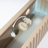 Sollux Smeđe-siva zidna lampa keramička Rivena – | shoptok.hr