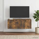 TV ormar za zid Zidne Dimljeni hrast 78,5 x 41 x 30 cm | shoptok.hr
