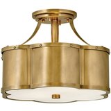 Quintiesse Hinkley Chance Valjasta stropna svetilka Heritage Brass, (22097884) | Shoptok.si