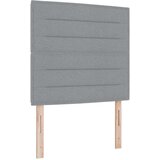  s opruga kutije Svijetlo siva 120 x 200 cm tkanina | shoptok.hr