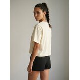 Sinsay Pamučna majica s modnim printom | shoptok.hr