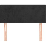  Uzglavlje crno 100x5x78/88 cm baršunasto | shoptok.hr