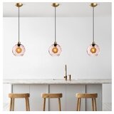 Opviq Luster Benek-20-14313, 20x20x120, IP20, Zlatno-ružičasta boja | Eponuda.ba