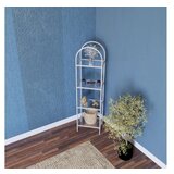 Hanah home polica za knjige mona 40 white fume