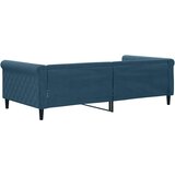  Dnevni krevet plavi 100 x 200 cm baršunasti | shoptok.hr