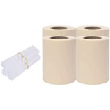 vidaXL Vrtna platna 4 kosi PVC 35x0,19 m krem | Shoptok.si