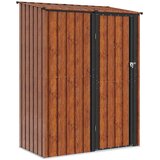 Vrtne šupe Smeđa 153,5 x 86 x 200 cm Metal | Eponuda.com