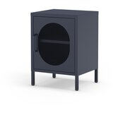 Marckeric Temno modra kovinska nočna omarica Diora – | Shoptok.si
