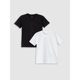 LC Waikiki Crew Neck Short Sleeve Basic Cotton Baby Boy T-Shirt 2-pack. | Shoptok.si