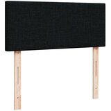  Krevet box spring s madracem crni 120 x 190 cm od tkanine | shoptok.hr