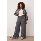 Trendyol Ženske pantalone Tbbaw26Ar00004, Tamnosive Cene