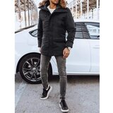 DStreet Black men's winter hooded jacket TX4312 Cene
