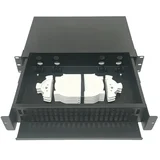 Fiber patch panel/48-port/2U/SC/DX