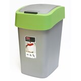 Curver Koš za smeti Flip Pacific (50 l, zeleno-srebrn) Cene