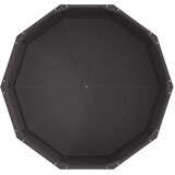 vidaXL Cvetlično korito Črna 90 x 90 x 35 cm Jeklo | Shoptok.si