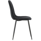 Venture Home Polar blagovaonska stolica, crna, set od 2 | shoptok.hr