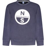 North Sails CHILDREN'S BLUE ZIP-UP SWEATSHIRT Cene