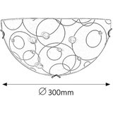 Rabalux jolly D30 zidna lampa 1x60W GVG966E | Eponuda.com