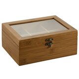 Kesper Kutija za čaj tamni bambus 21.5x16x9cm, Smeđa | Eponuda.com