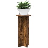  Stalak za biljke 2 pcs Dimljeni hrast 29,5 x 29,5 x 60 cm | Eponuda.com