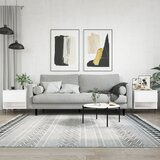 The Living Store Klubska mizica 2 kosa bela 50x46x50 cm inženirski les - Klubska Mizica, (21573893) | Shoptok.si