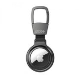 Next One magnetic aluminium key carabiner for airtag black ( atg-alu-blk )