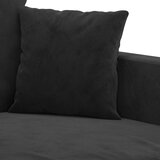  Dvosjed crni 120 cm baršunasti | shoptok.hr