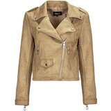 Only ONLSCOOTIE FAUX SUEDE BIKER JACKET OTW Bež cijene