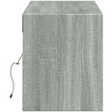 vidaXL Stenska TV omarica z LED lučkami siva sonoma 140x31x38 cm | Shoptok.si