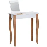 bijeli toaletni stolić sa zrcalom Dressing Table, duljine 65 cm