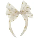 obroč za lase - Tulle Glitter Spotty (5634)