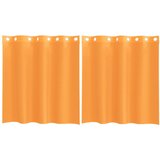Voile zavjese s ušicama 2 kom narančaste 140x140 cm | shoptok.hr