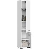 AKORD KOPALNIŠKA OMARA FIN STOLP 30 2D 140cm BELE, (21714004) | Shoptok.si