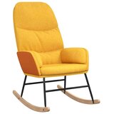  Stolica za ljuljanje od tkanine sa stolcem boja senfa | shoptok.hr