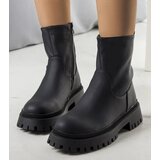 D/CEO Black patent leather insulated boots Campi | Shoptok.si