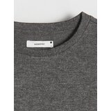 Reserved - Haljina od žerseja - tamnosivo | shoptok.hr
