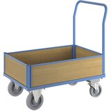 eurokraft pro Ploski voziček z lesenimi stenami | Shoptok.si