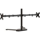  Dvojni nosilec za monitor črno jeklo VESA 75/100 mm, (21007404) | Shoptok.si