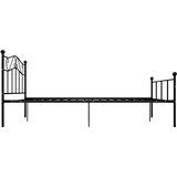 Okvir za krevet crni metalni 160 x 200 cm | shoptok.hr