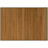  Tepih pravokutni smeđi 70 x 100 cm od bambusa | Eponuda.com