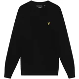 Puloverji Cotton Merino Crew Neck Jumper KN2110VC Črna