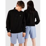 Lacoste High Neck Zipped Jersey Pulover black | Shoptok.si