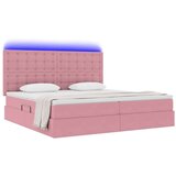  Postelja z dodatnim prostorom za shranjevanje in LED osvetlitvijo, (5000106843) | Shoptok.si