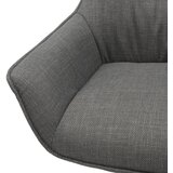 Livetastic FOTELJ, siva tekstil | Shoptok.si