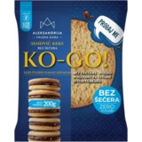 Aleksandrija Fruška Gora Aleksandrija Bezglutenski sendvič keks KO GO bez šećera, 200g | Eponuda.com
