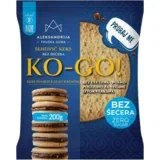 Aleksandrija Bezglutenski sendvič keks KO GO bez šećera, 200g