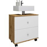 MID.YOU Omarica Za Pod Umivalnik Nilosi L, Bela, Barva Hrasta | Shoptok.si