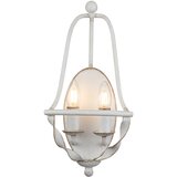 Elstead Lighting Elstead Quoizel Bradbury Stenska svetilka s svečo v starinsko beli barvi, (22099173) | Shoptok.si