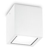 Ideal lux - spoljašnje spot svetlo techo 1xGU10/20W/230V 15x15 cm IP54 belo | Eponuda.com